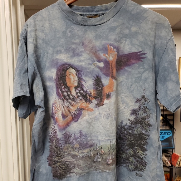 Vintage The Mountain Men's T-Shirt, Size L - Picture 1 of 5
